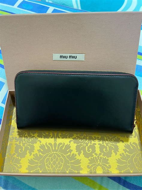 miu miu long wallet|Long Wallets for women .